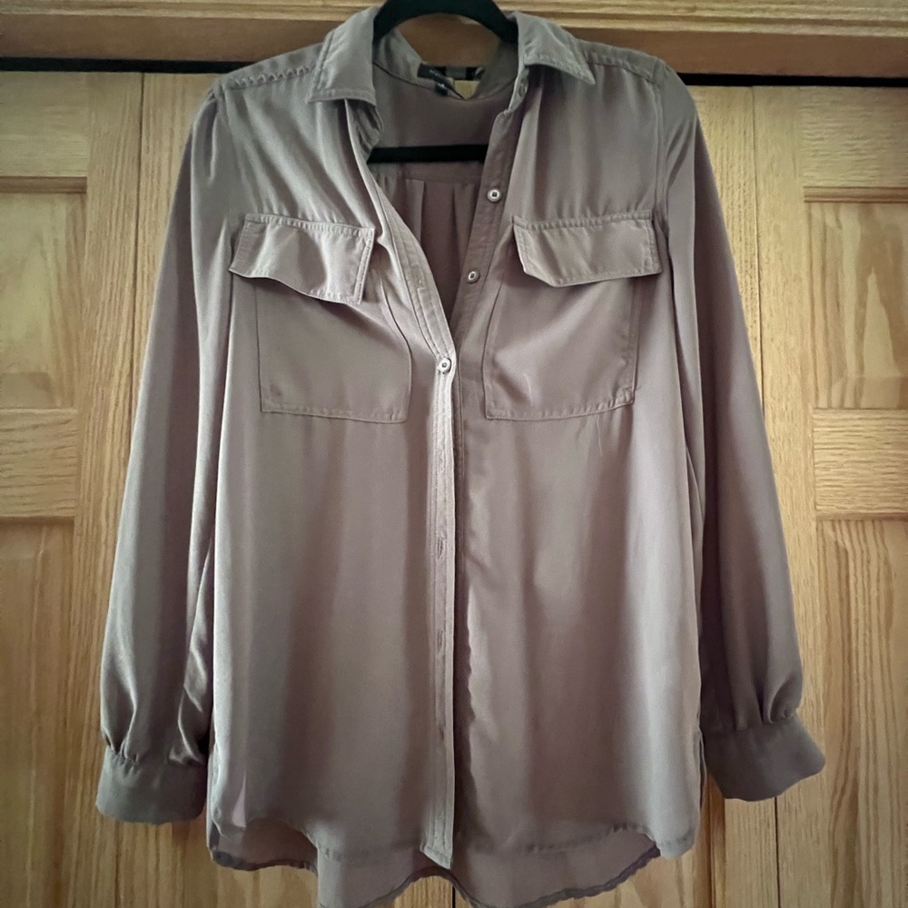 Taupe Blouse